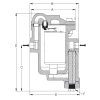 Cast steel Armstrong inverted bucket steam trap | 970 Series